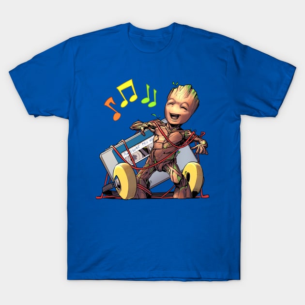 groot the music T-Shirt by masbroprint